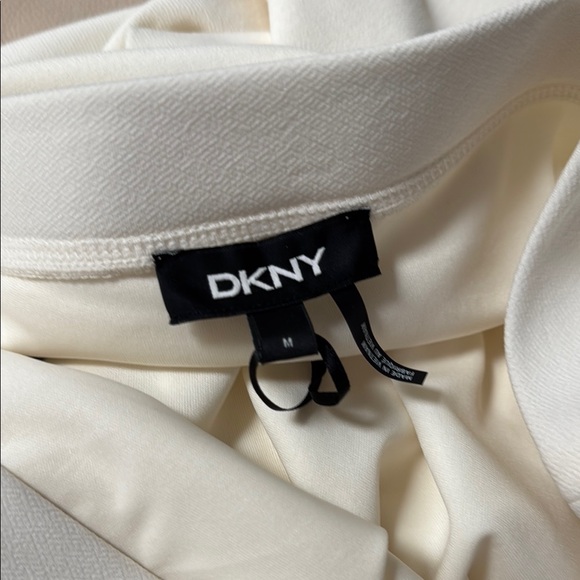 Dkny Cream Maxi Wrap Skirt Asymmetrical - Picture 8 of 9